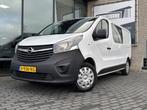 Opel Vivaro 1.6 CDTI L2H1 DC*A/C*CRUISE*HAAK*DUBBELCABINE*, Stof, Gebruikt, Euro 6, Wit