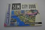 Sim City 2000 (GBA MANUAL EUR), Zo goed als nieuw, Verzenden
