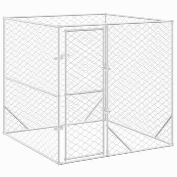 Ruime Hondenkennel 2x2m Gegalvaniseerd - OP=OP, koopje! beschikbaar voor biedingen