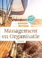 Management en organisatie 9789043036436 Rorink, Verzenden, Zo goed als nieuw, Rorink