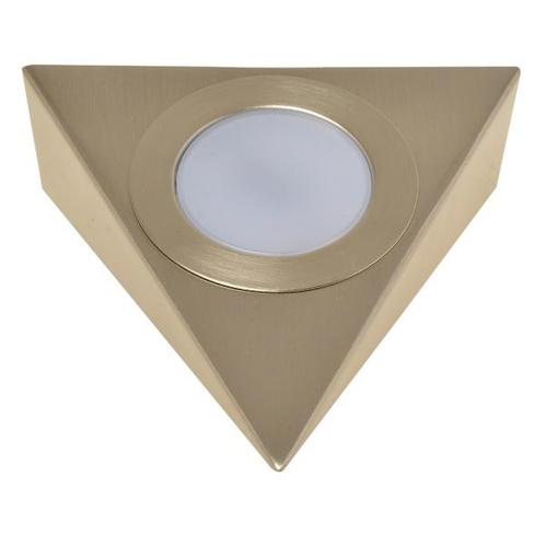 LED Driehoekspot/Keukenspot ALU geborsteld 230V IP44 +2M snr, Huis en Inrichting, Lampen | Spots