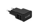 Universele USB oplader - 2A - 2 USB poorten, Telecommunicatie, Mobiele telefoons | Telefoon-opladers, Ophalen of Verzenden, Nieuw