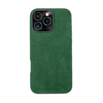 iPhone 12 Pro Max - Alcantara Case | Emerald Green beschikbaar voor biedingen