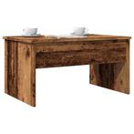 vidaXL Salontafel 80x50,5x41,5 cm bewerkt hout oud, Huis en Inrichting, Tafels | Salontafels, Verzenden, Nieuw, Overige houtsoorten