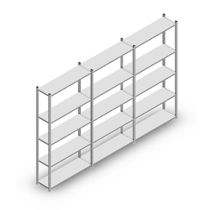 Aanbieding: Voordeelrij legbordstelling Medium Duty, Zakelijke goederen, Kantoor en Winkelinrichting | Magazijn, Stelling en Opslag