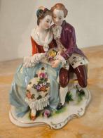Porcellana tedesca - Figuur - Figura in porcellana di coppia, Antiek en Kunst, Antiek | Glas en Kristal