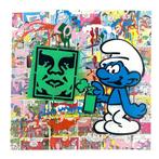 Koen Betjes (1992) - Smurfs x Obey x I’m Yours x StreetArt, Antiek en Kunst, Kunst | Schilderijen | Modern