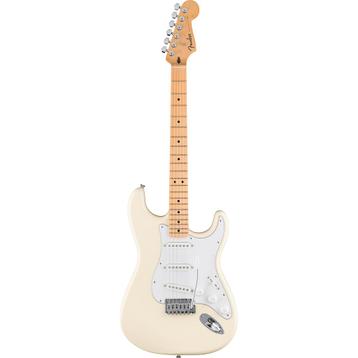 Fender Standard Stratocaster MN Olympic White elektrische gi beschikbaar voor biedingen