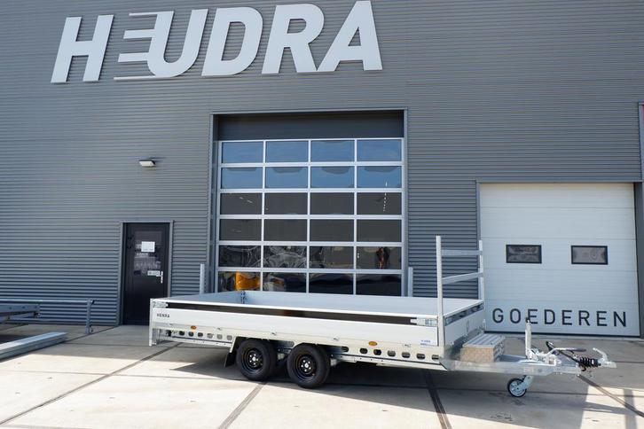 Henra plateauwagen 3500kg 401x202cm, Auto diversen, Aanhangers en Bagagewagens, Nieuw