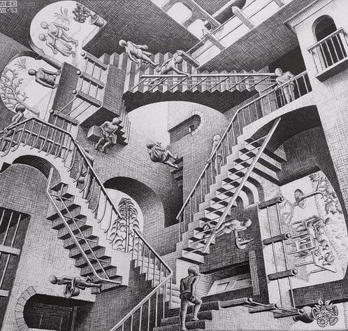 M.C. Escher (1898-1972), after - Relativity, Antiek en Kunst, Antiek | Overige Antiek