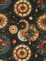 Tijdelijke intersectie - Exclusieve stof in 100% katoen /