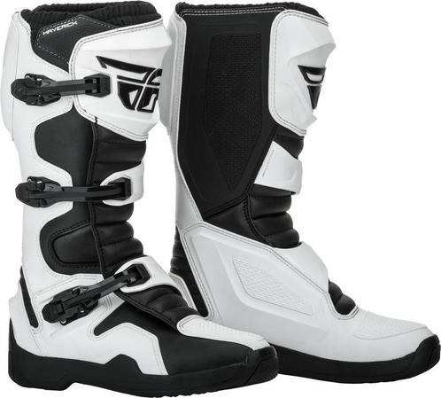 Crosslaarzen Fly Racing Maverik Wit, Motoren, Kleding | Motorkleding, Nieuw met kaartje, Motorcrosskleding, Verzenden