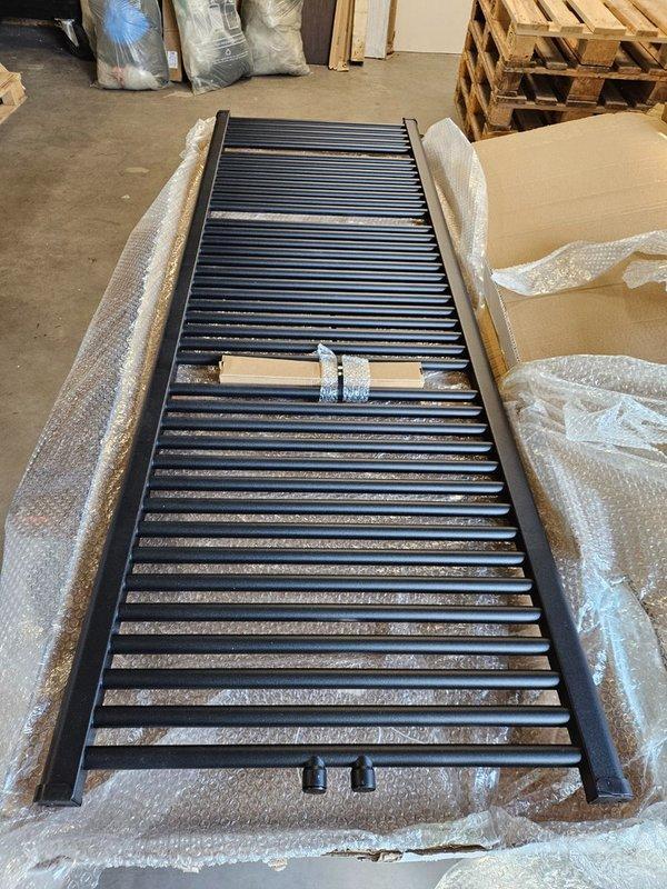 Handdoekradiator Best Design Zero Recht 180x60 cm Zwart, Doe-het-zelf en Verbouw, Sanitair, Bad, Nieuw, Ophalen of Verzenden