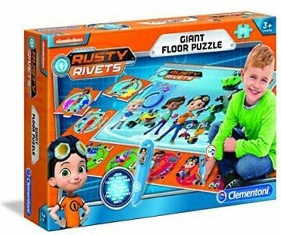 Rusty Rivets Grote vloerpuzzel - met electrische pen - 24, Hobby en Vrije tijd, Denksport en Puzzels, Verzenden