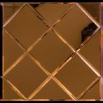 Zelfklevende Mozaïek Tegel - Afimera Copper Glass - Koper -, Ophalen of Verzenden, Nieuw
