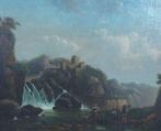 Ecole Française du XIXe Siècle - Vue animée du chateau