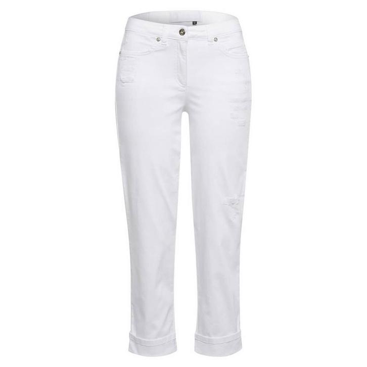 Marc Aurel • witte cropped jeans • 36, Kleding | Dames, Broeken en Pantalons, Wit, Nieuw, Maat 36 (S), Verzenden