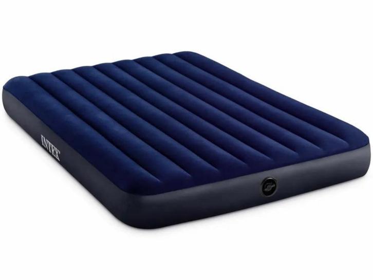 Intex Classic Downy luchtbed - Queensize (152 cm), Caravans en Kamperen, Kampeeraccessoires, Nieuw, Verzenden
