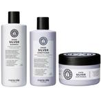 Maria Nila Sheer Silver Luxury Set 350+300+250ml, Ophalen of Verzenden, Nieuw, Overige typen