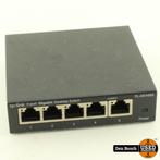 TP Link TL-SG105S 5 Port Switch, Zo goed als nieuw, Verzenden