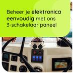 ProRide Schakelpaneel 12V voor Auto/Boot - USB Lader 2, Doe-het-zelf en Verbouw, Verzenden, Nieuw