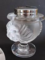 Lalique - Beeldje, Set de fumeur - Tête de Lion - 14.5 cm -, Antiek en Kunst