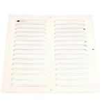 Aluminium schoepenrooster opbouw 300 x 300mm - WIT (1-3030W), Doe-het-zelf en Verbouw, Ventilatie en Afzuiging, Verzenden, Nieuw