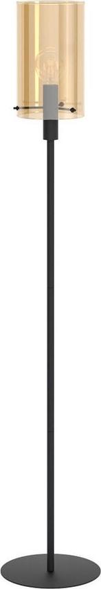 EGLO Polverara Vloerlamp - 1 lichts - Ø18 cm - E27 - Staal -, Huis en Inrichting, Verzenden, Zo goed als nieuw