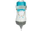 Nijdam Kunstschaats Dames - Softboot - Wit/Blauw/Zilver - 36, Verzenden, Nieuw