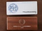 Slowakije. Proof Set 2025 Fauna A Flora (3 coins) Proof