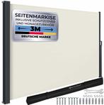 Zonnescherm - windscherm uittrekbaar - privacy- 2x3 meter -, Tuin en Terras, Zonneschermen, Verzenden, Nieuw