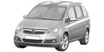 Opel Zafira B 2005-2008 Koplamp Links (Koplampen), Verzenden, Nieuw