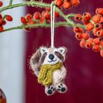 Wolvilt Hanger Wasbeer Indian Summer - Lichtgroen - Fairtrad, Ophalen of Verzenden, Nieuw