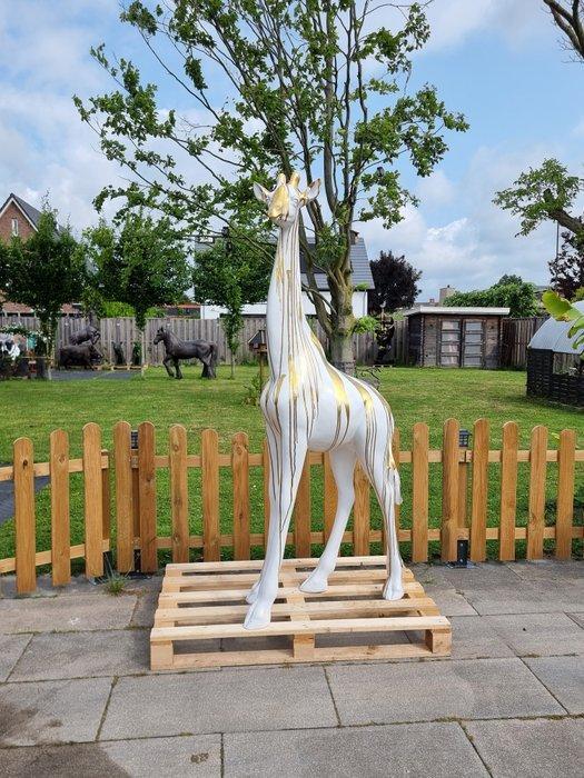 Beeld, XL Art Giraffe - 180 cm - Hars, Antiek en Kunst, Curiosa en Brocante