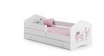 Stijlvol kinderbed fee thema - roze & wit - met lade en l..., Kinderen en Baby's, Ophalen of Verzenden, Nieuw
