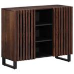 Dressoir Mangohout 90cm | Retourdeal | 35% Korting!, Huis en Inrichting, Kasten | Dressoirs, IndustriÃ«le stijl, Nieuw, 25 tot 50 cm