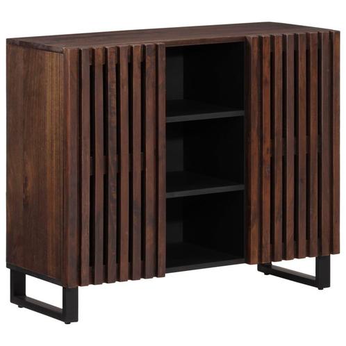 Dressoir Mangohout 90cm | Retourdeal | 35% Korting!, Huis en Inrichting, Kasten | Dressoirs, 50 tot 100 cm, 25 tot 50 cm, Nieuw