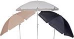 Parasol Libra 2mtr, leverbaar in 3 kleuren; wit,ecru en, Tuin en Terras, Verzenden, Nieuw