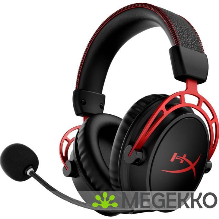 HyperX Cloud Alpha Draadloze Gaming Headset in Zwart/Rood, Computers en Software, Headsets, Nieuw, Verzenden