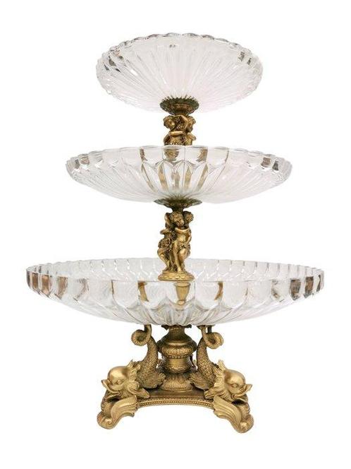Étagère - Brons, Glas, Kristal, Antiek en Kunst, Antiek | Meubels | Tafels