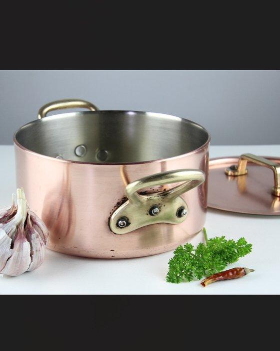 Unicorn Three Crowns - Kookpan - 1.5 liter - Pro - Koper,, Antiek en Kunst, Antiek | Keukenbenodigdheden