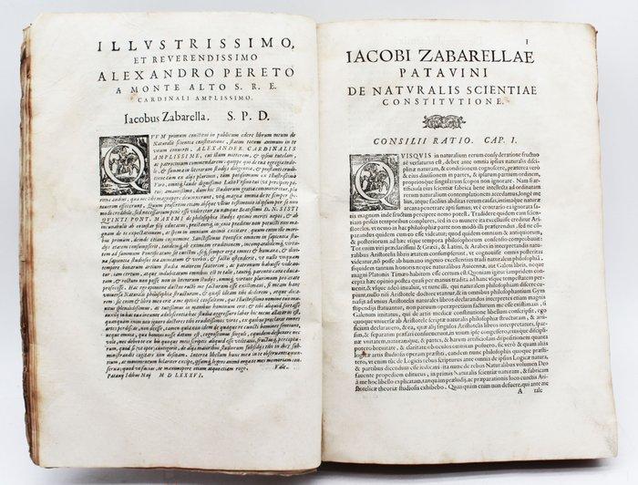 Zabarella - De Rebus Naturalibus - 1590, Antiek en Kunst, Antiek | Boeken en Bijbels