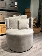 Fauteuil Farino - Adore Oyster - Pronto Wonen, Ophalen of Verzenden, Nieuw, 75 tot 100 cm, 50 tot 75 cm