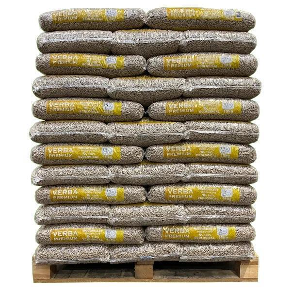 VERBA PREMIUM - Houtpellets - ENplus A1 - 100% Naaldhout, Tuin en Terras, Haardhout, Ophalen of Verzenden