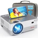 LCD Mini Beamer met 221cm breed projectiescherm en beugel, LED, Nieuw, Ophalen of Verzenden, Full HD (1080)