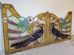 Art Deco Glas-in-loodraam (2) - Uniek, Handgemaakt -