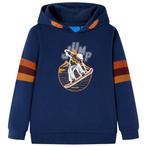 vidaXL Kindertrui met capuchon 116 marineblauw, Verzenden, Nieuw