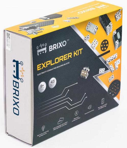 Brixo - elektrische bouw blokken - Explorer (43 stuks), Kinderen en Baby's, Speelgoed | Overig