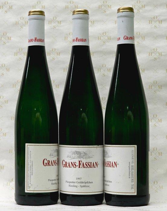 1997 Grans-Fassian Piesporter Goldtröpfchen Riesling - Mosel, Verzamelen, Wijnen