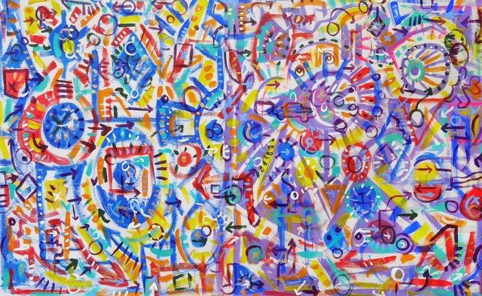 Leo Kogan - Dreamweaver, Antiek en Kunst, Kunst | Schilderijen | Modern